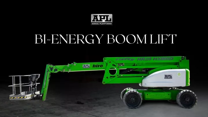 bi energy boom lift
