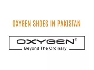 Oxygen Shoes in Pakistan