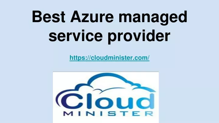 b est azure managed service provider