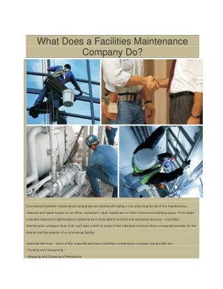 Facilities management Nottingham