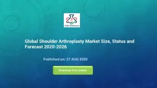 global shoulder arthroplasty market size status