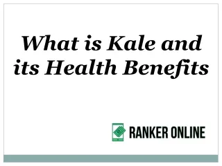 what is kale and its health benefits
