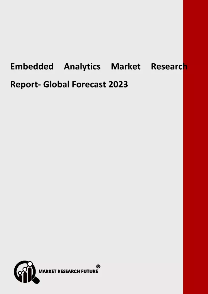 embedded analytics market research report global