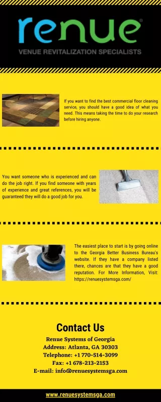 Commercial Tile Grout Cleaning Atlanta GA