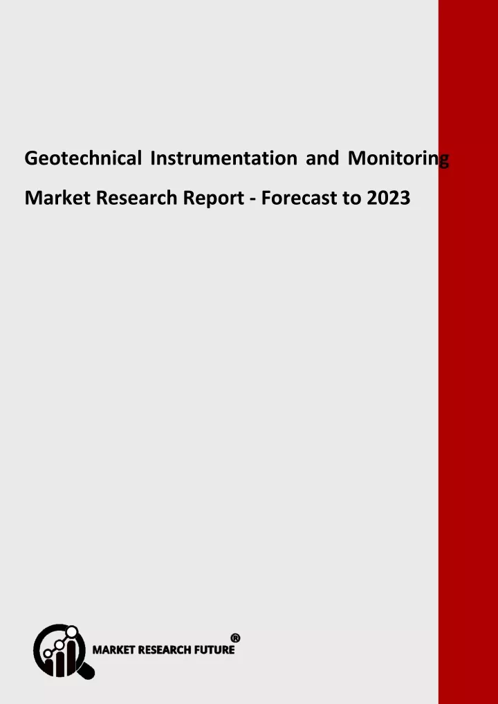 geotechnical instrumentation and monitoring