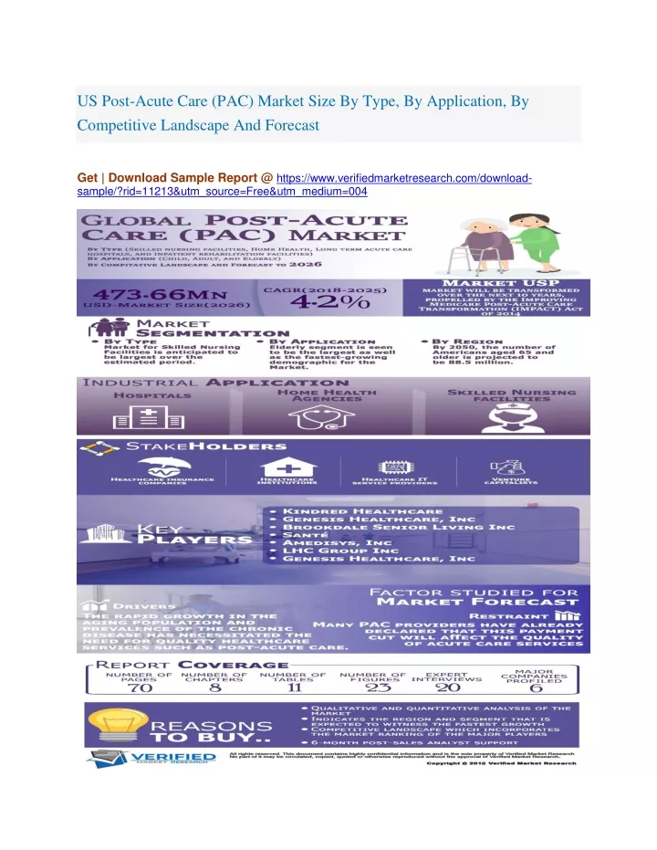 us post acute care pac market size by type