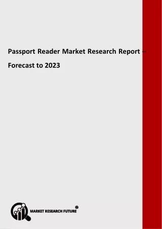 Passport Reader Market Analysis