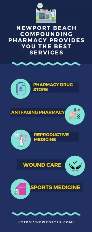 Newport beach compounding pharmacy provides you the best services