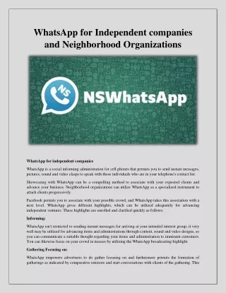 nswhatsapp apk download