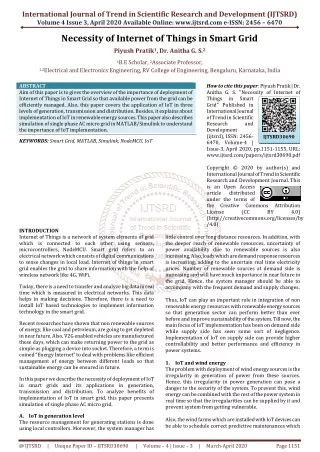 international journal of trend in scientific