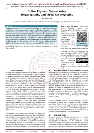 international journal of trend in scientific