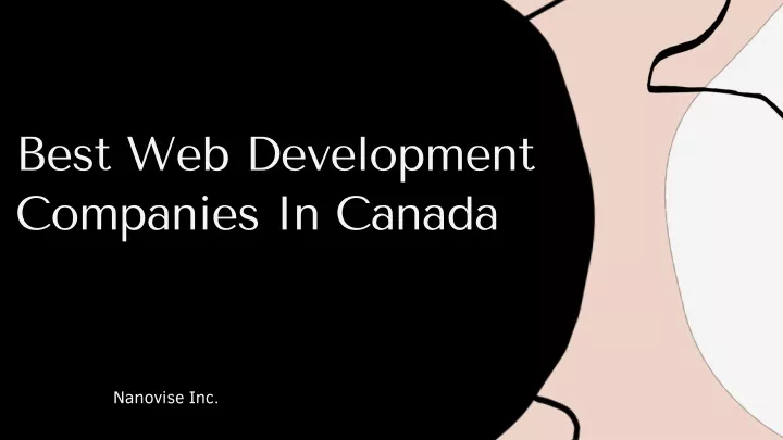 best web development companies in canada