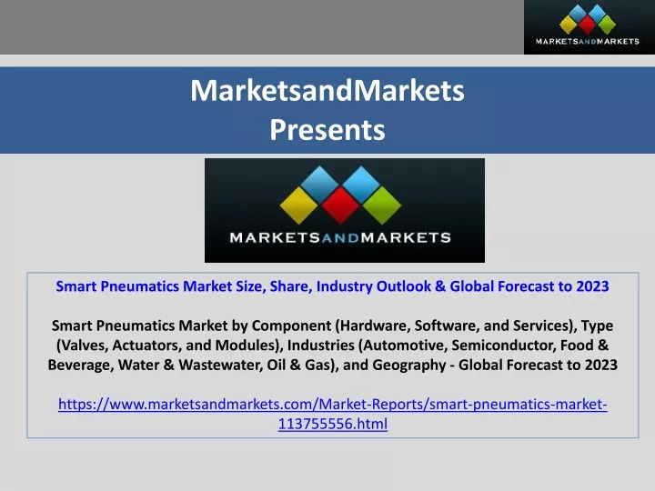 marketsandmarkets presents