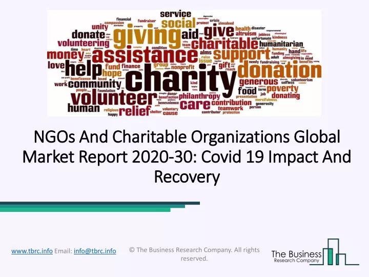 ngos and charitable organizations global market report 2020 30 covid 19 impact and recovery