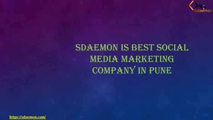 sdaemon is best social media marketing company in pune