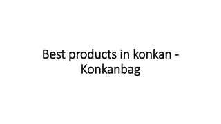 best products in konkan konkanbag