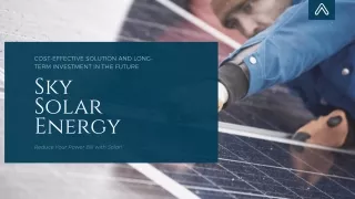 cost effective solution and long term investment
