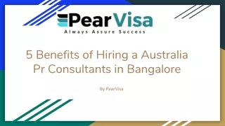 5 benefits of hiring a australia pr consultants in bangalore