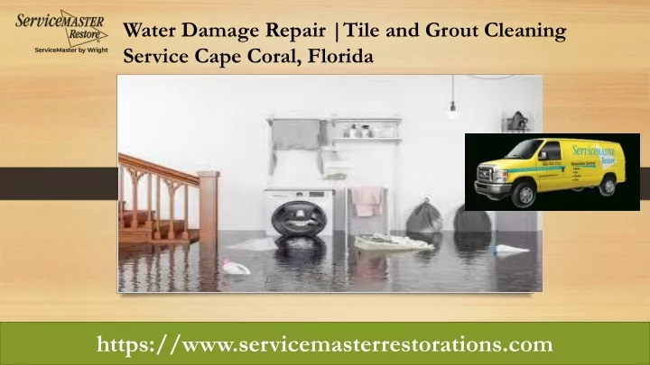 water damage repair tile and grout cleaning