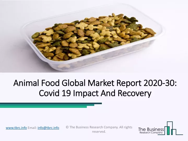 animal food global market report 2020 animal food