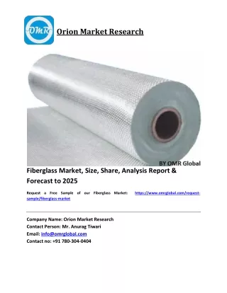 Fiberglass Market Size, Industry Trends, Share and Forecast 2020-2026