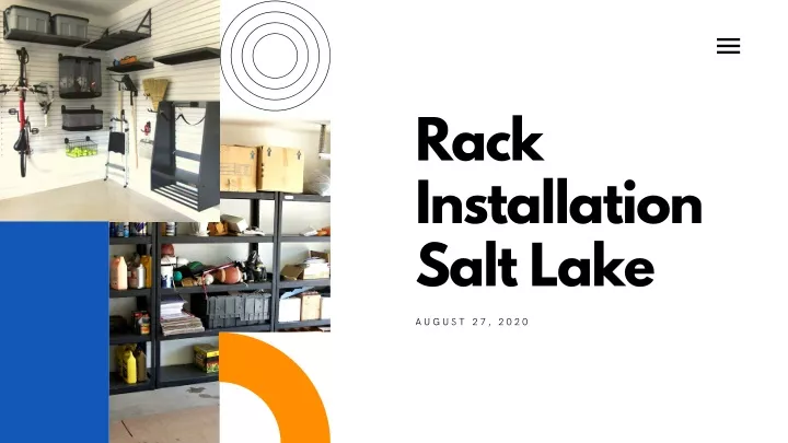 rack installation salt lake