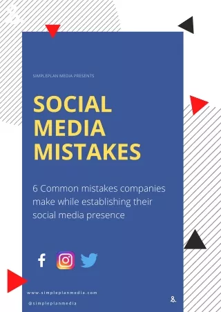 Avoid making these mistakes on social media