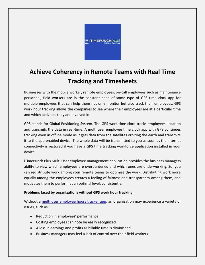 achieve coherency in remote teams with real time