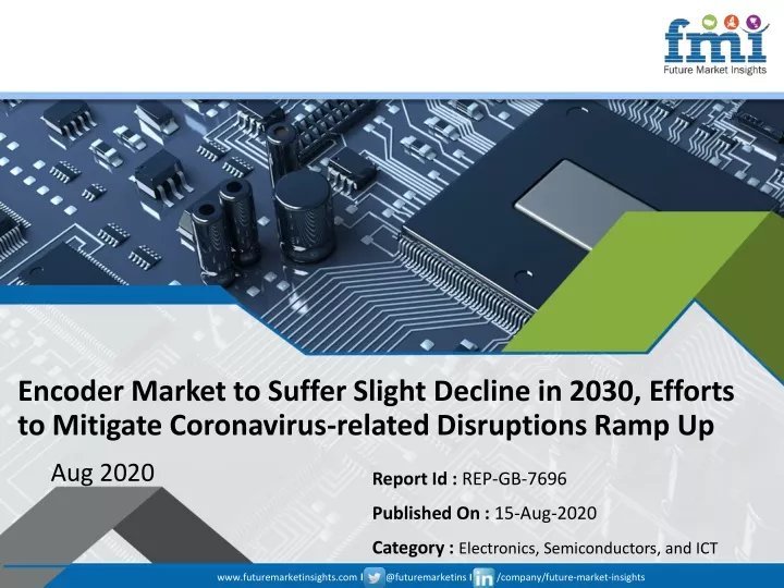 encoder market to suffer slight decline in 2030