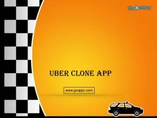 Automate your taxi business with our Uber clone app script! - GoAppX
