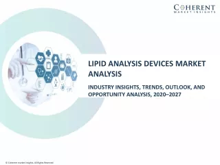 Lipid Analysis Devices Market Size Share Trends Forecast 2026