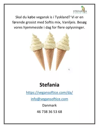 skal du k be vegansk is i tyskland