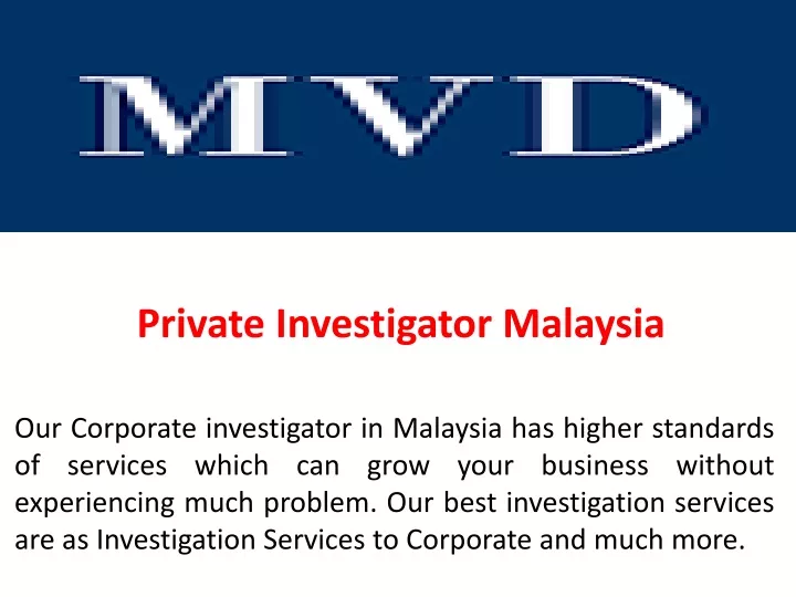 private investigator malaysia
