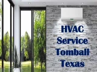 HVAC Service Tomball tx