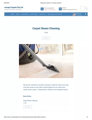 Professionally Carpet Steam Cleaning Services in Melbourne