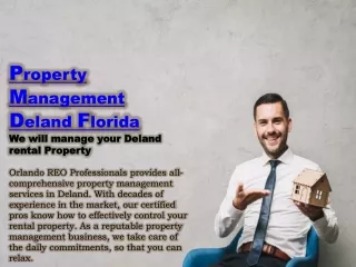 Property Management Deland Florida | Orlando REO Professionals I, Inc