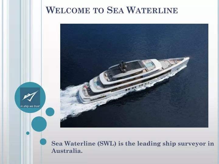 welcome to sea waterline