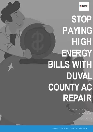 Stop Paying High Energy Bills with Duval County AC Repair