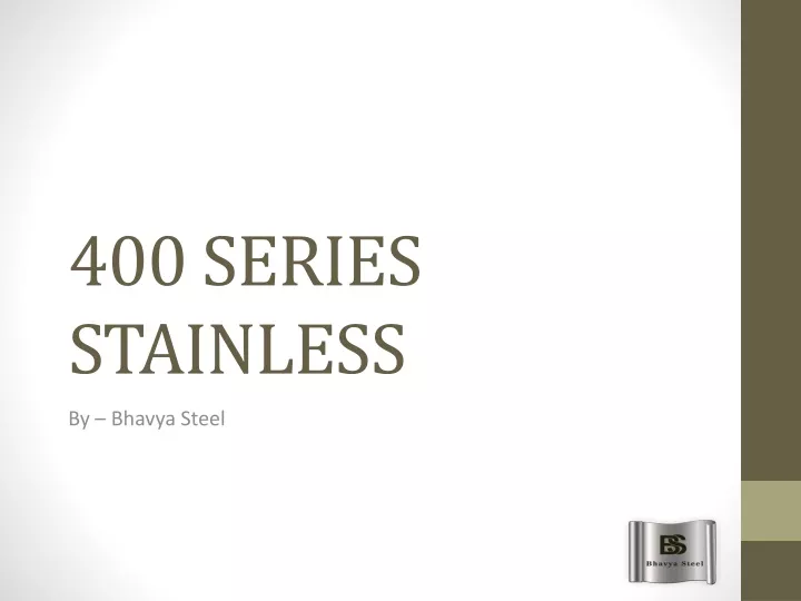 400 series stainless