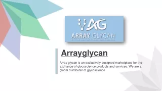Array glycan
