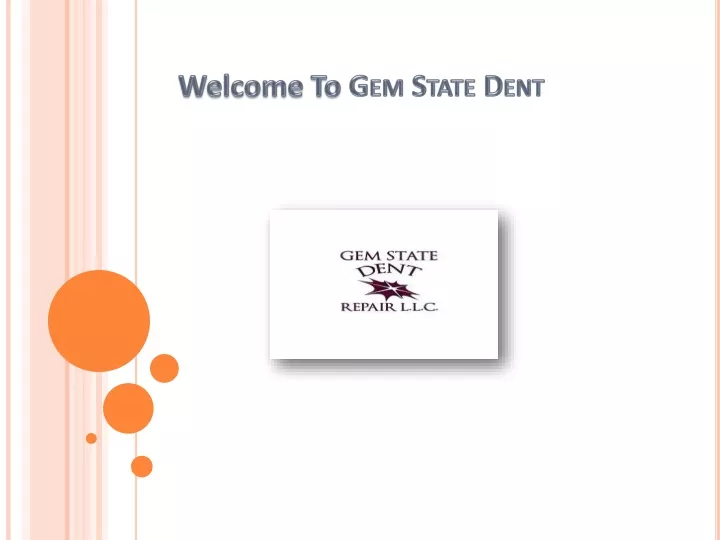 welcome to gem state dent