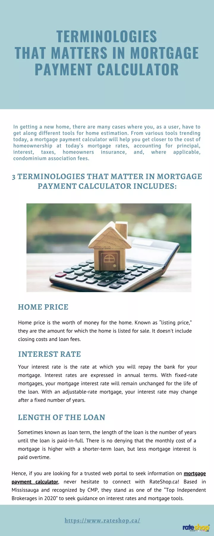 terminologies that matters in mortgage payment