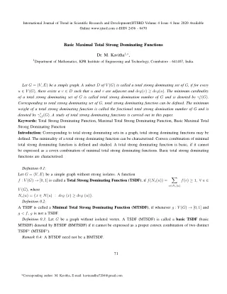 international journal of trend in scientific