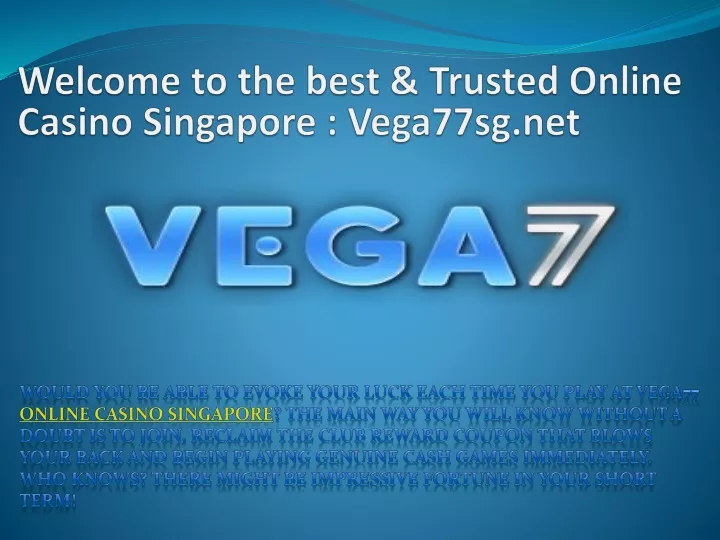 welcome to the best trusted online casino