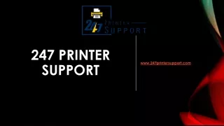 Choose the Printer Support Company in the United States