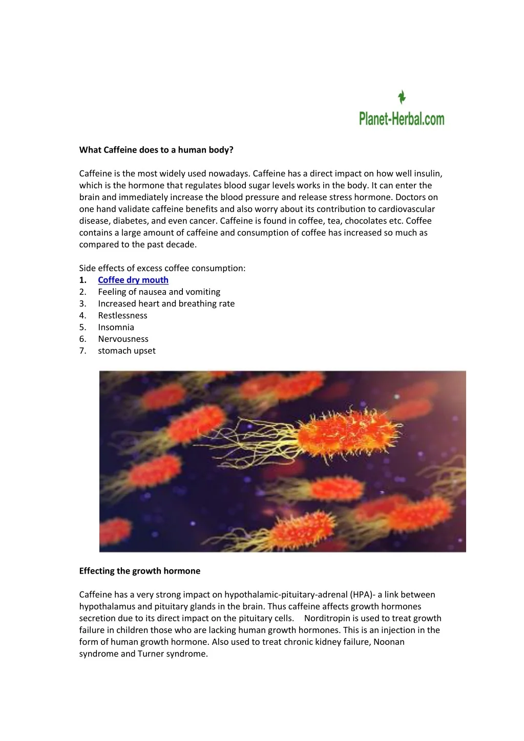 PPT - What Caffeine does to a human body? PowerPoint Presentation, free ...