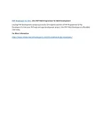 PHP Developers For Hire –Hire PHP Web Programmer for Web Development - slide 1