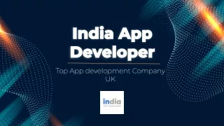 Top App Development Company in UK - India App Developer