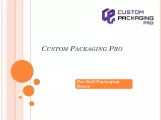 custom packaging pro