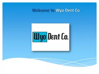 Paintless Dent Repair Cheyenne Wyoming - Wyo Dent Co